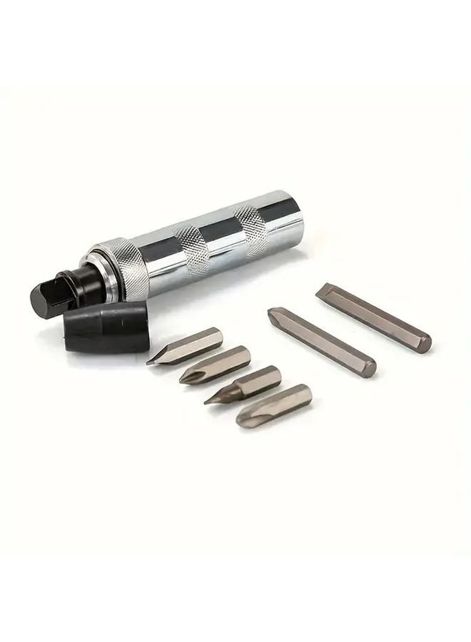 7pcs Impact Screwdriver Bit Set In Plastic Box With Steel Handle - Image 4